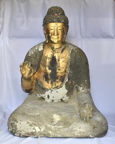 木造如来坐像(雨来集落)