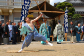 Hanaike Shrine Sairei Furyu Festival