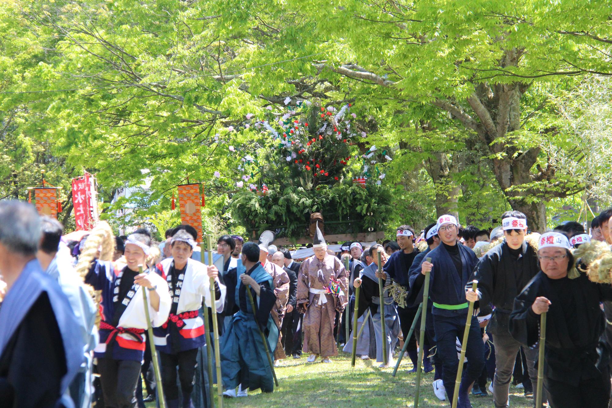 水若酢神社祭礼風流 (3)