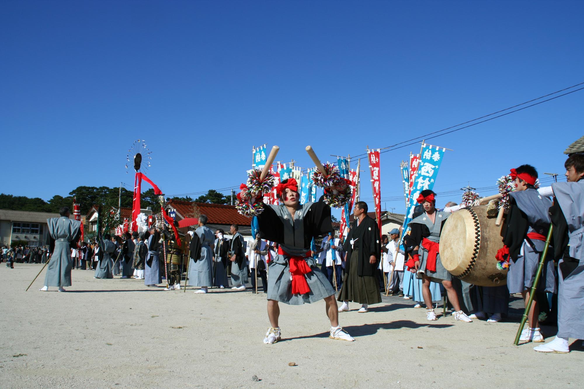 隠岐武良祭風流 (1)