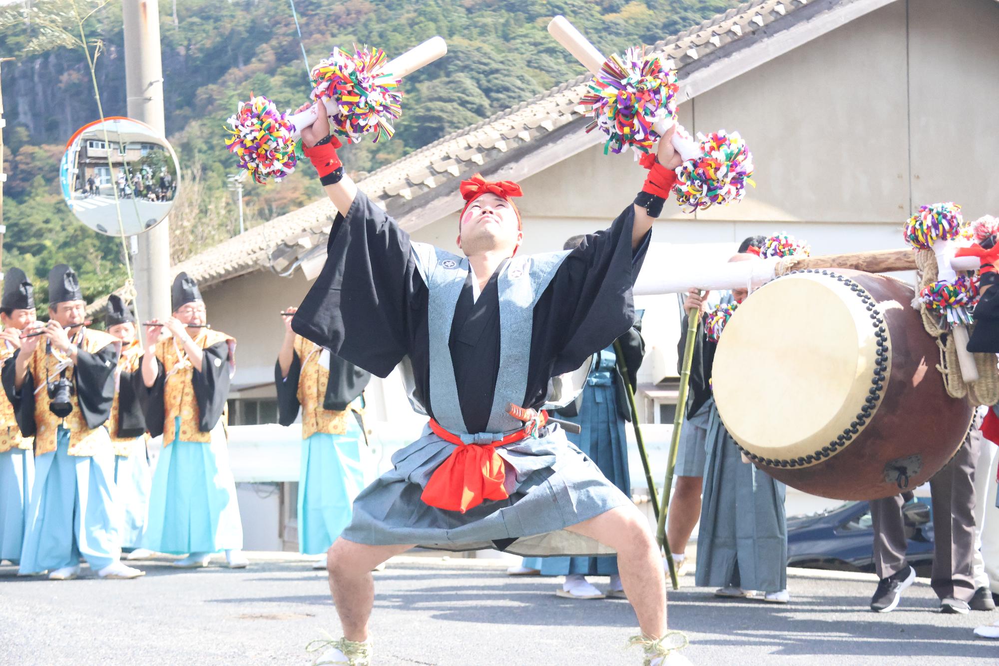 隠岐武良祭風流 (3)
