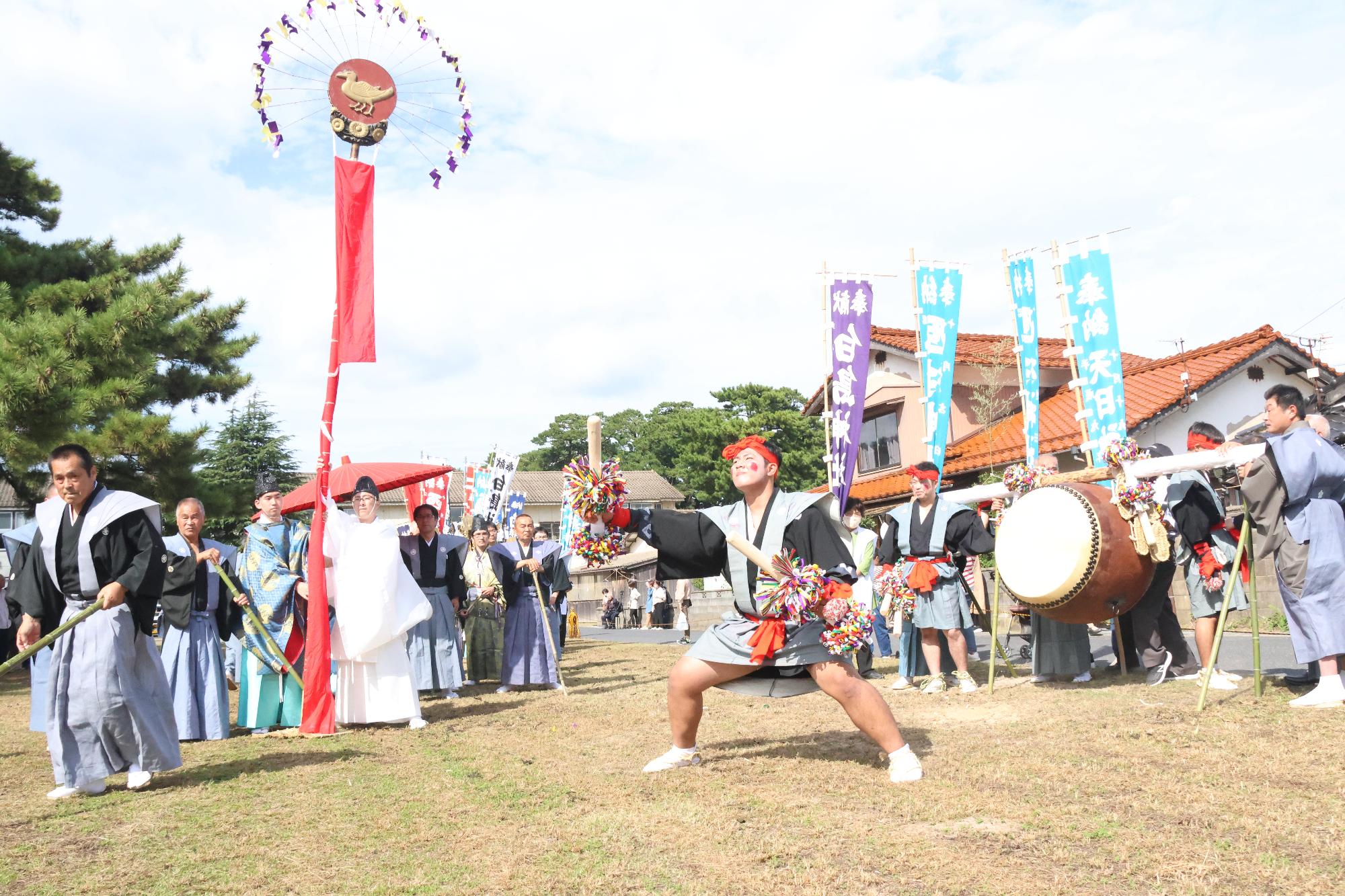 隠岐武良祭風流 (4)