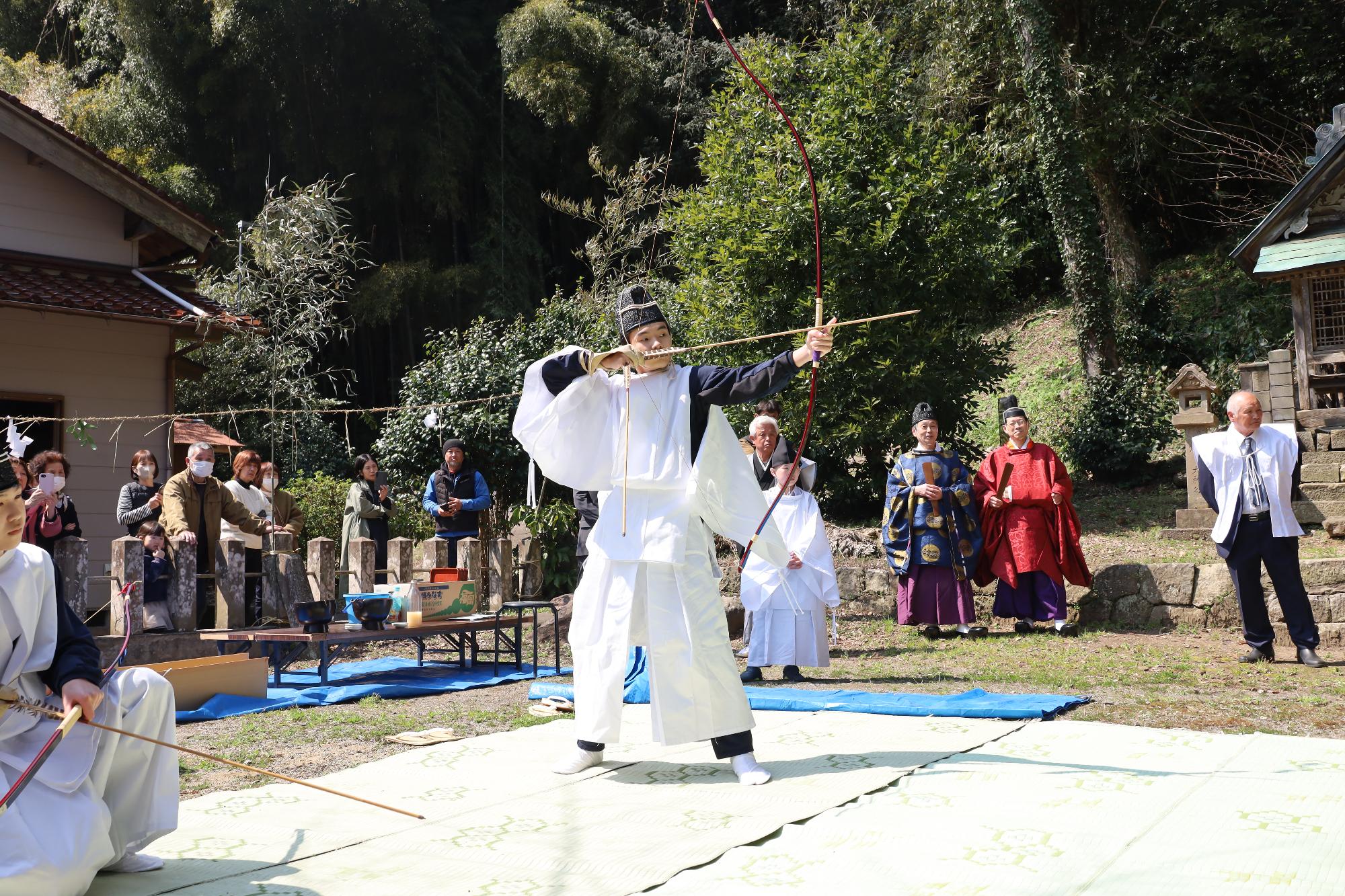 御客神社祭礼風流