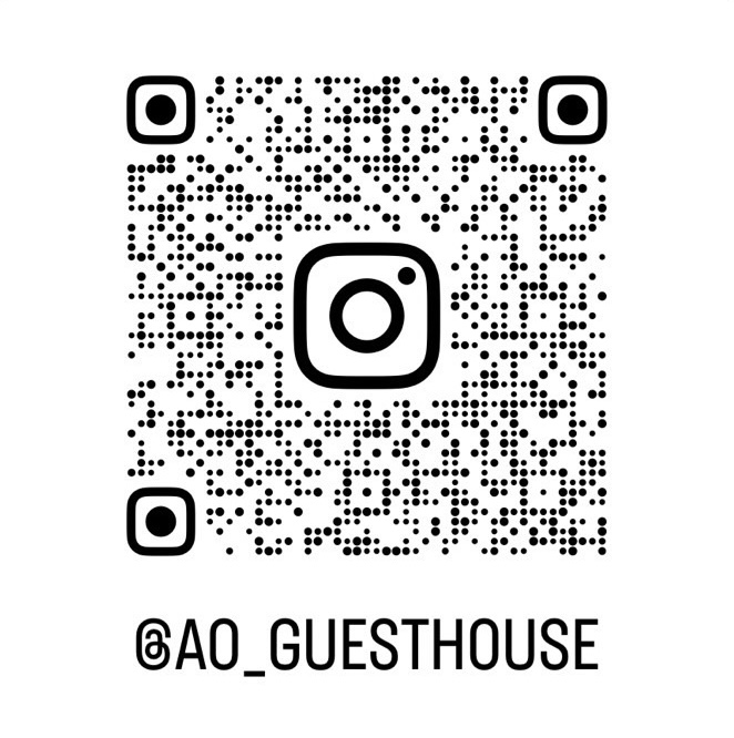 ゲストハウス碧公式InstagramのQRコード（ゲストハウス碧-ao-へのリンク）