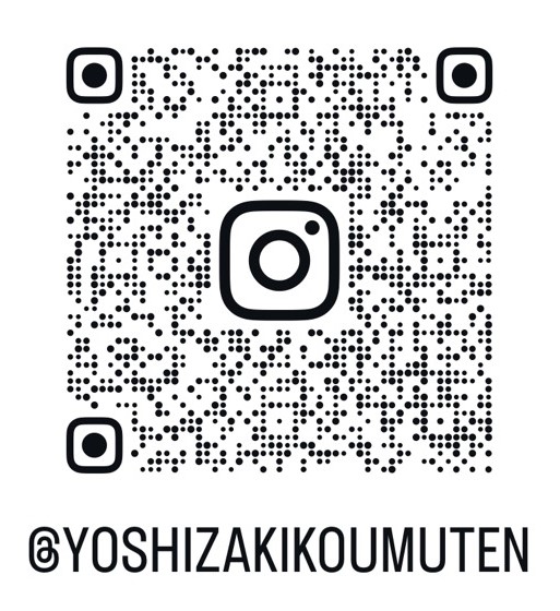 吉崎工務店公式InstagramのQRコード（吉崎工務店 隠岐の島へのリンク）