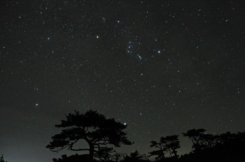 大峯の星空の写真