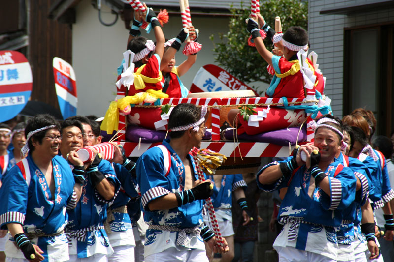 히가시마치 우야단지리마이 축제(3)
