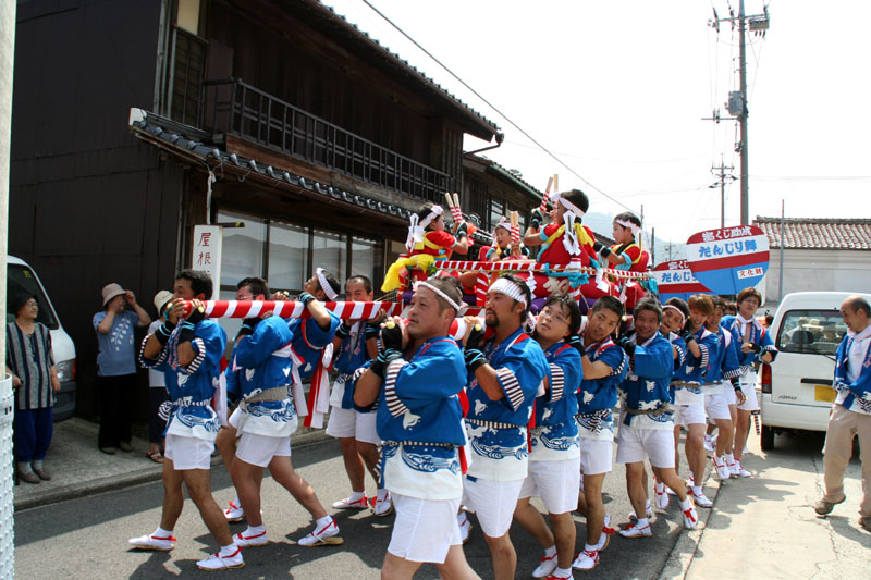 Uya Danjiri Dance in Higashi-machi (4)