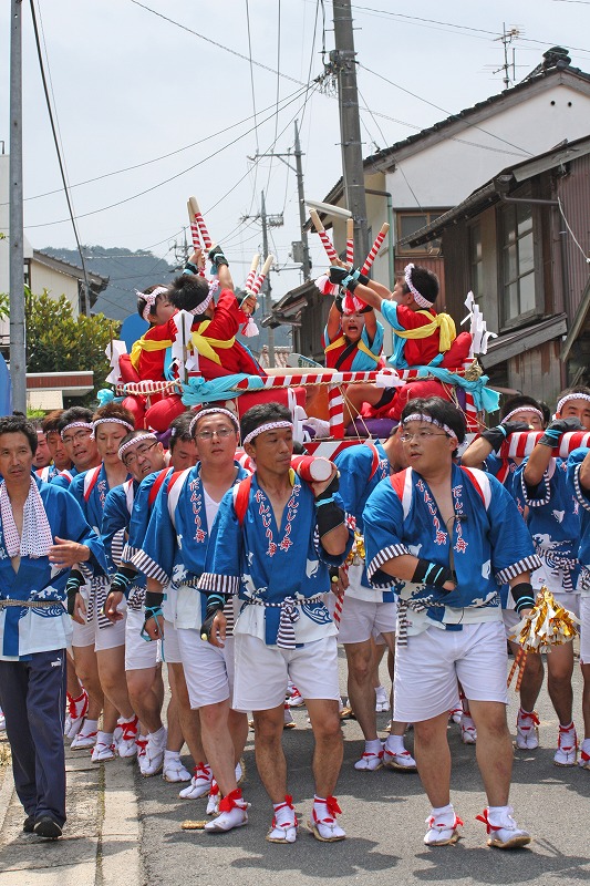 히가시마치 우야단지리마이 축제(5)
