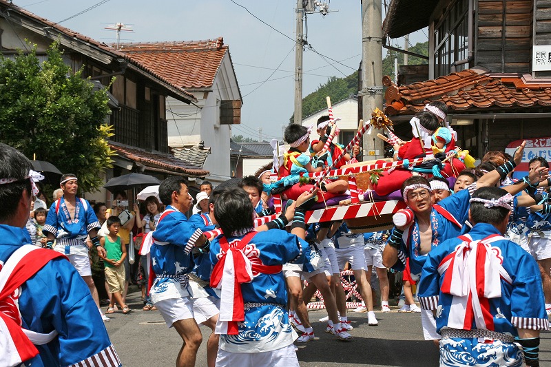 Uya Danjiri Dance in Higashi-machi (6)