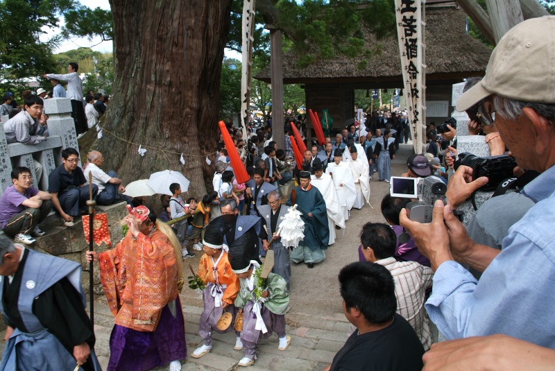 玉若酢命神社御霊会風流(1)の写真