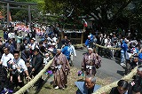 Mizuwakasu Shrine Sairei Furyu Festival (7)