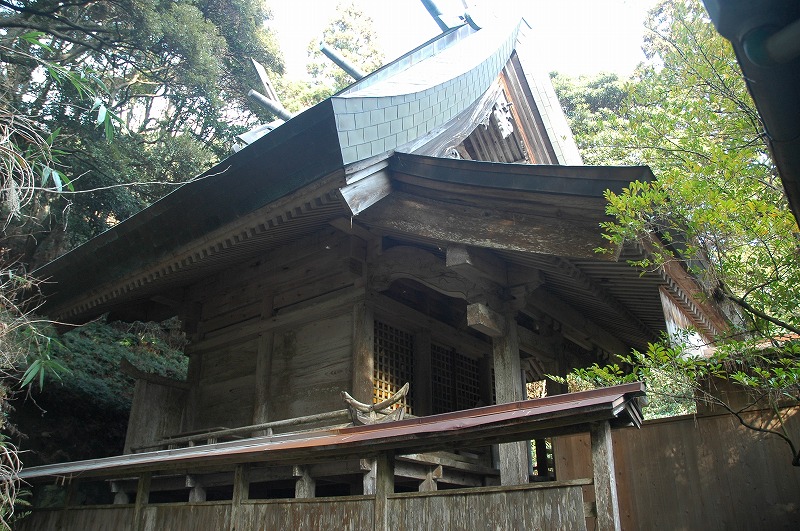 伊勢命神社本殿の写真