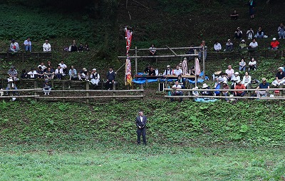 八朔牛突き大会